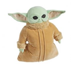 PELUCHE STAR WARS - OREILLER L'ENFANT - LE MANDALORIEN (COUSSIN)